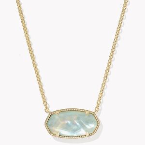 Kendra Scott Elisa Gold Statement Short Pendant Necklace